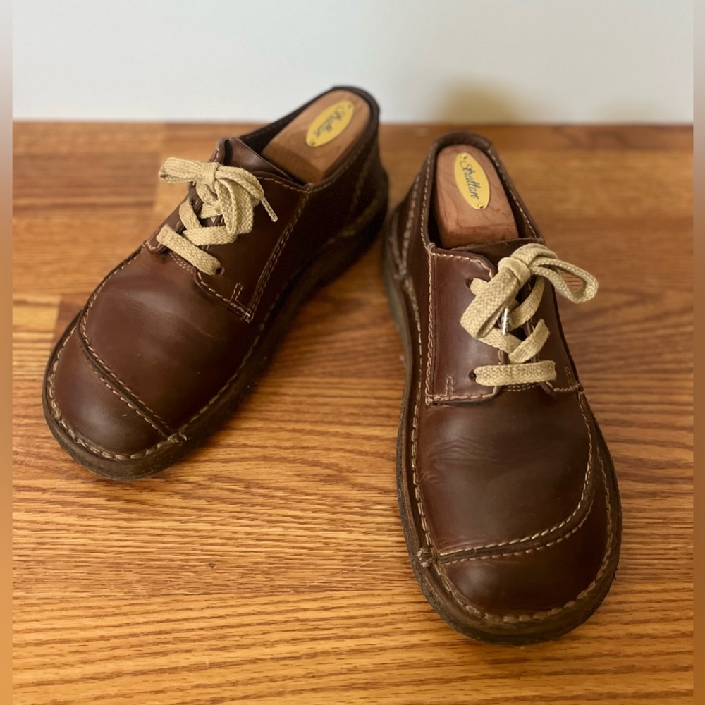 Duckfeet Fyn Cocoa Danish Derby Boots Shoes ~ Sz EU 40 US Women’s 9- 9.5 - Picture 10 of 15